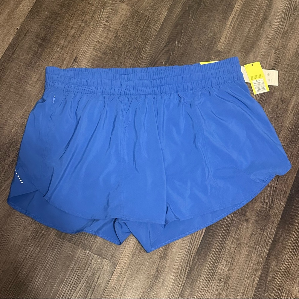 Women's Blue Athletic Shorts XXL